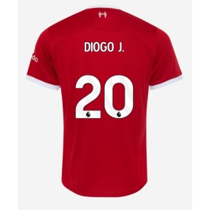 Liverpool Diogo Jota #20 Replica Home Stadium Shirt 2023-24 Short Sleeve